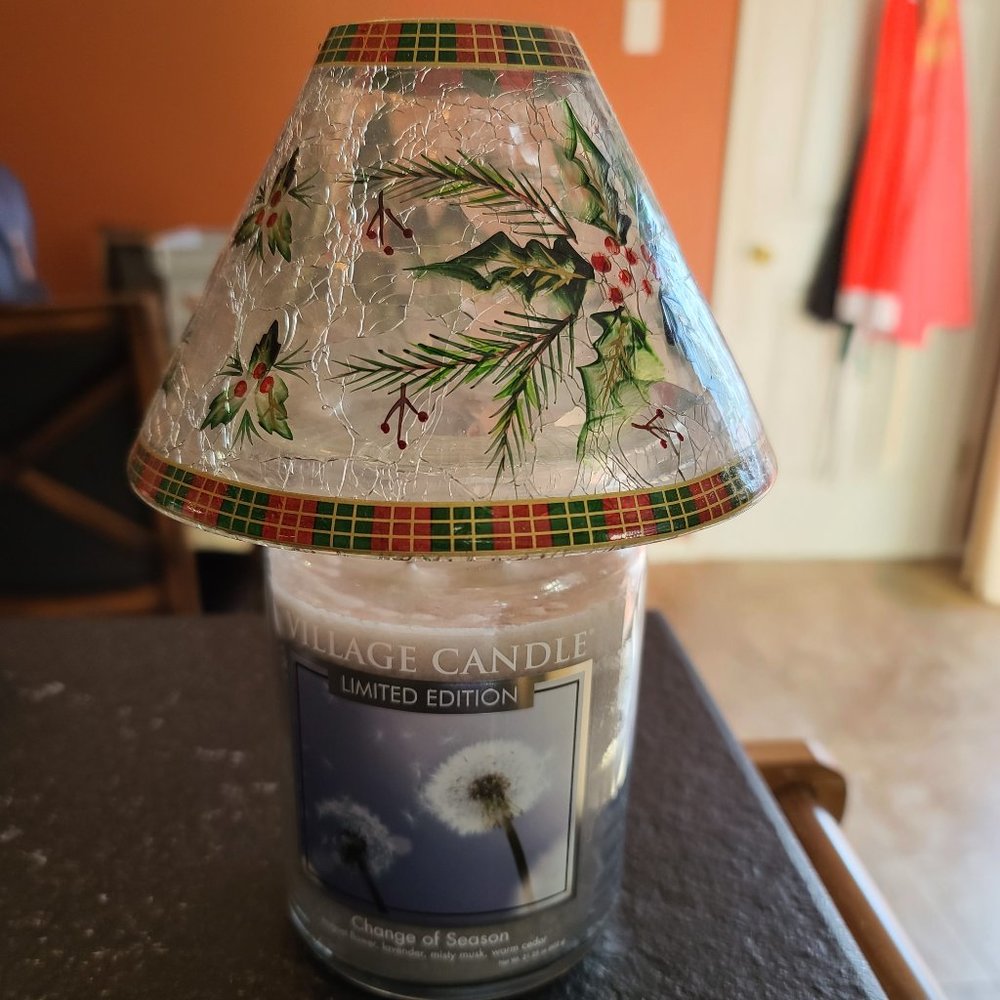 Holiday Candle Shade